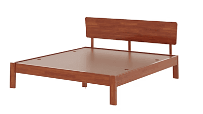 Swirl Solid Wood Without Storage Bed Swirl Solid Wood Without Storage Bed