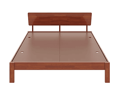 Swirl Solid Wood Without Storage Bed Swirl Solid Wood Without Storage Bed