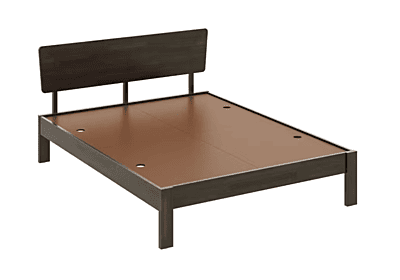 Swirl Solid Wood Without Storage Bed Swirl Solid Wood Without Storage Bed