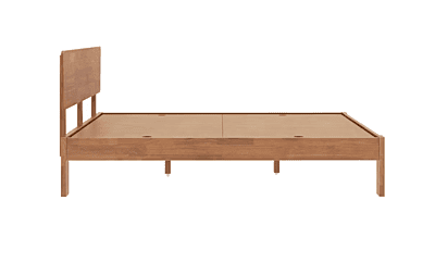 Swirl Solid Wood Without Storage Bed Swirl Solid Wood Without Storage Bed